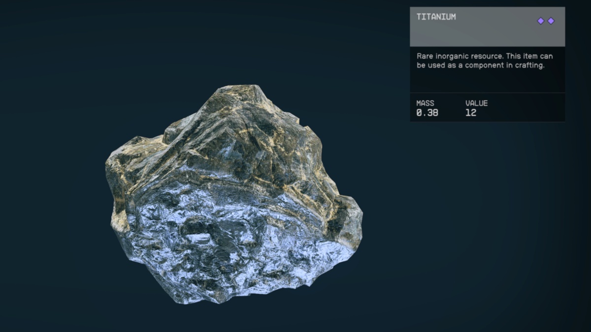 Starfield Titanium Locations How to Get It & What It's Used For