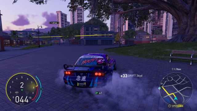 Drifting is fun AND strategic in The Crew Motorsport