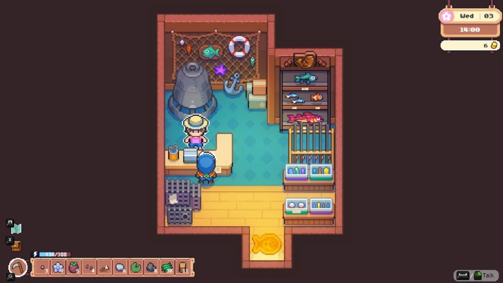 Tobin's Shop in Moonstone Island