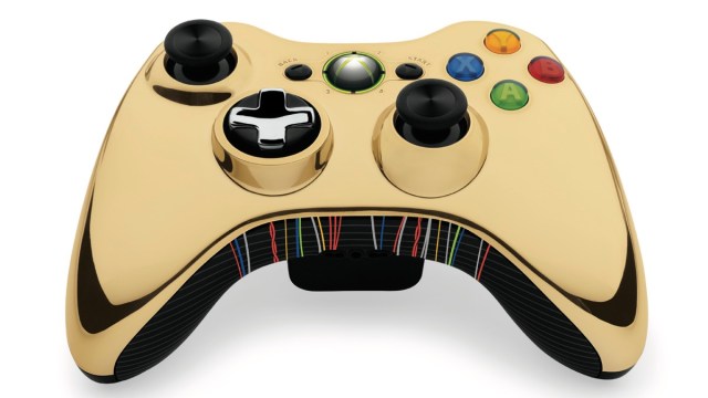 The C-3PO controller, as part of the Xbox 360 Limited Edition Kinect Star Wars Bundle