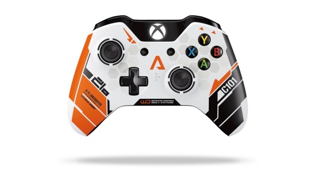 The Xbox One Titanfall controller