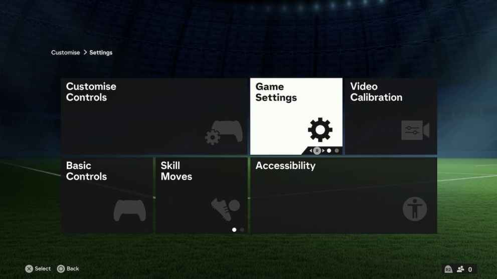 Menu Hopping Difficulty EA FC 24