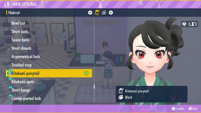 New hairstyle in Pokemon Scarlet & Violet Teal Mask DLC