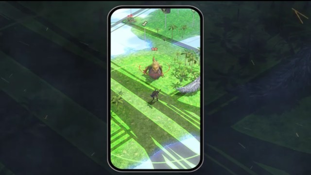 Gameplay of Monster Hunter Now from Niantic/Capcom