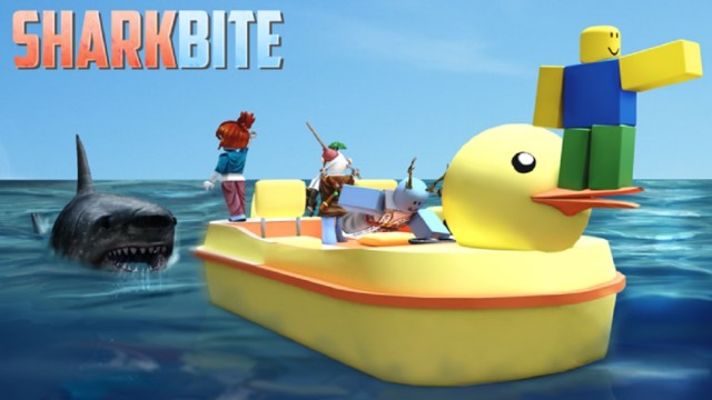 sharkbite, the best roblox game for your and your kids to play together