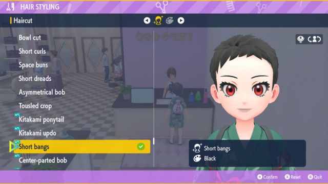 New hairstyle in Pokemon Scarlet & Violet Teal Mask DLC