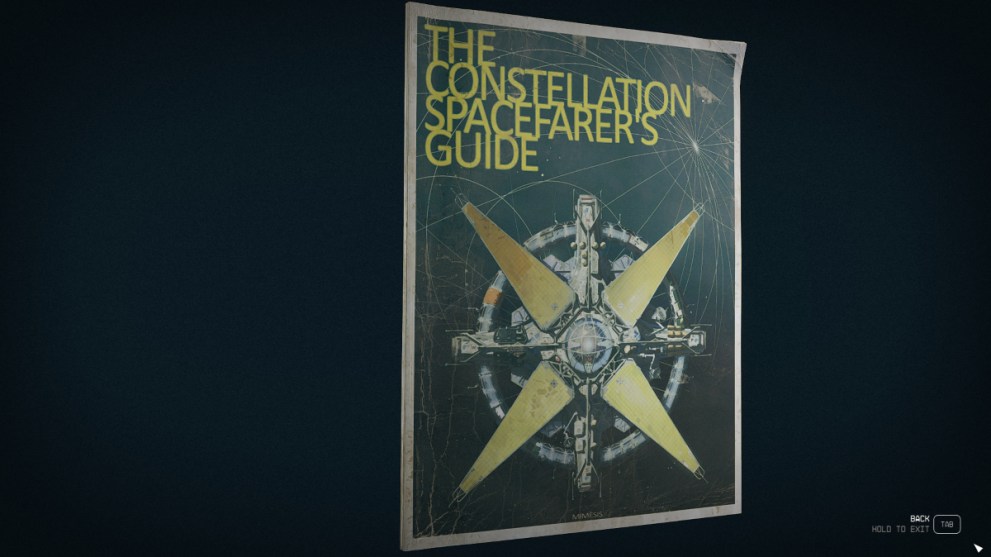 Starfield where to find Constellation Guides