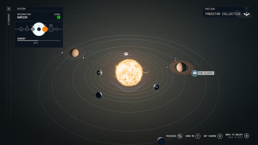 starfield narion system the clinic