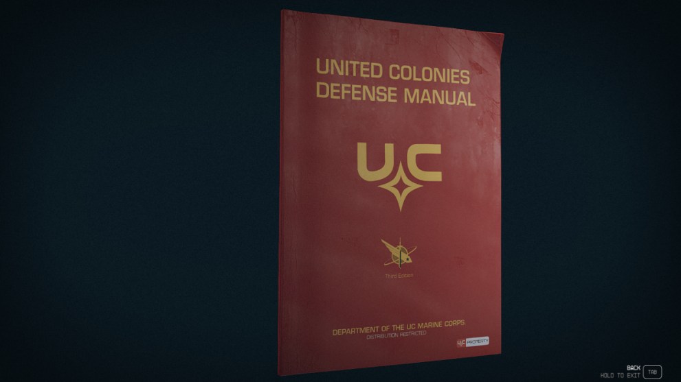 Starfield where to find UC Defense Manuals