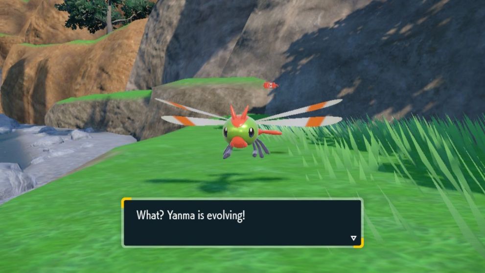 Pokemon Scarlet & Violet: How to Evolve Yanma into Yanmega in The Teal ...