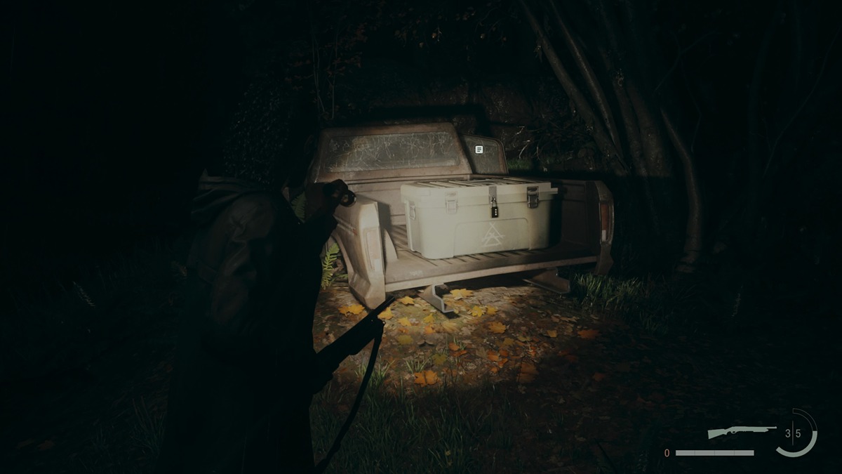 Alan Wake 2 Truck Bed Cult Stash Combination Solution
