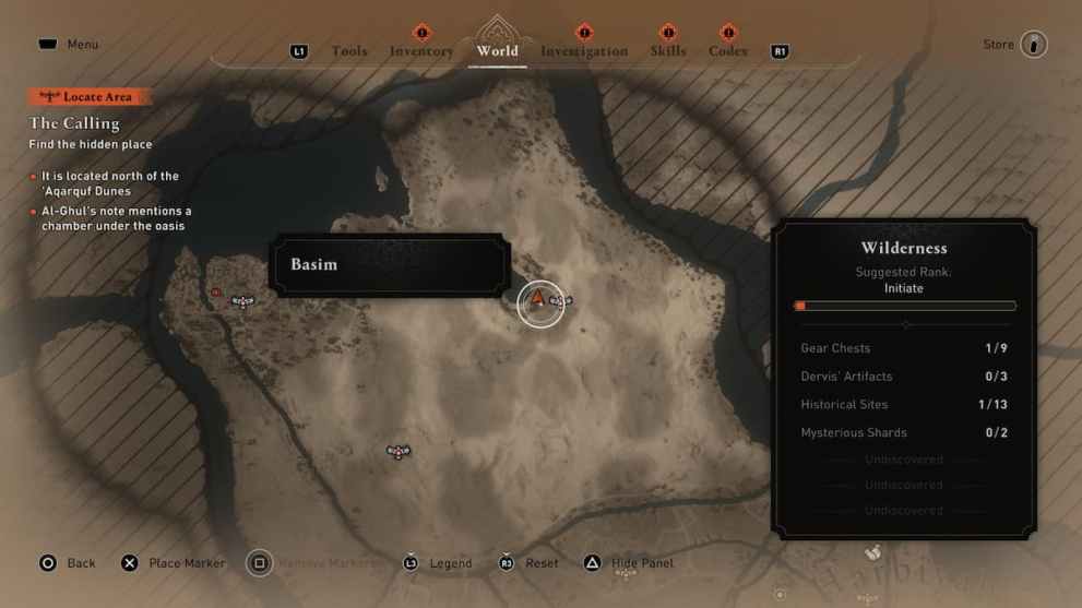 assassin's creed mirage ancient place location