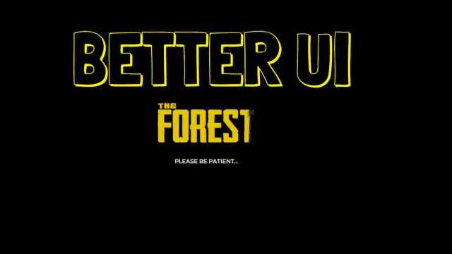 The Forest, Better UI mod