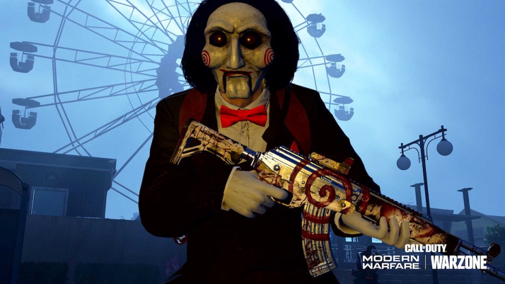 Billy the puppet from Saw in CoD Warzone
