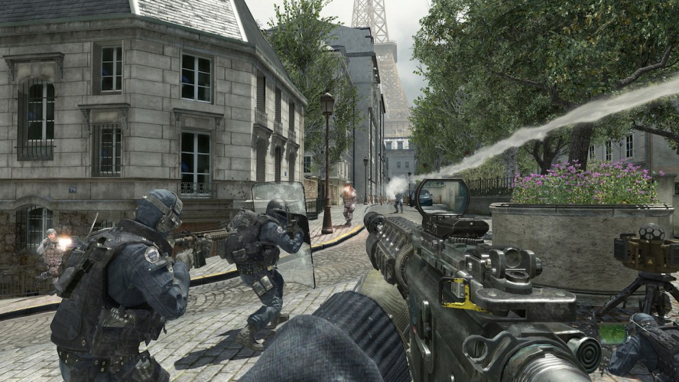 Modern Warfare 3 streets of Paris