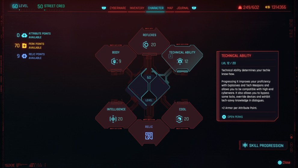 Cyberpunk 2077 Best Netrunner Build: Best Attributes, Perks, Cyberware ...