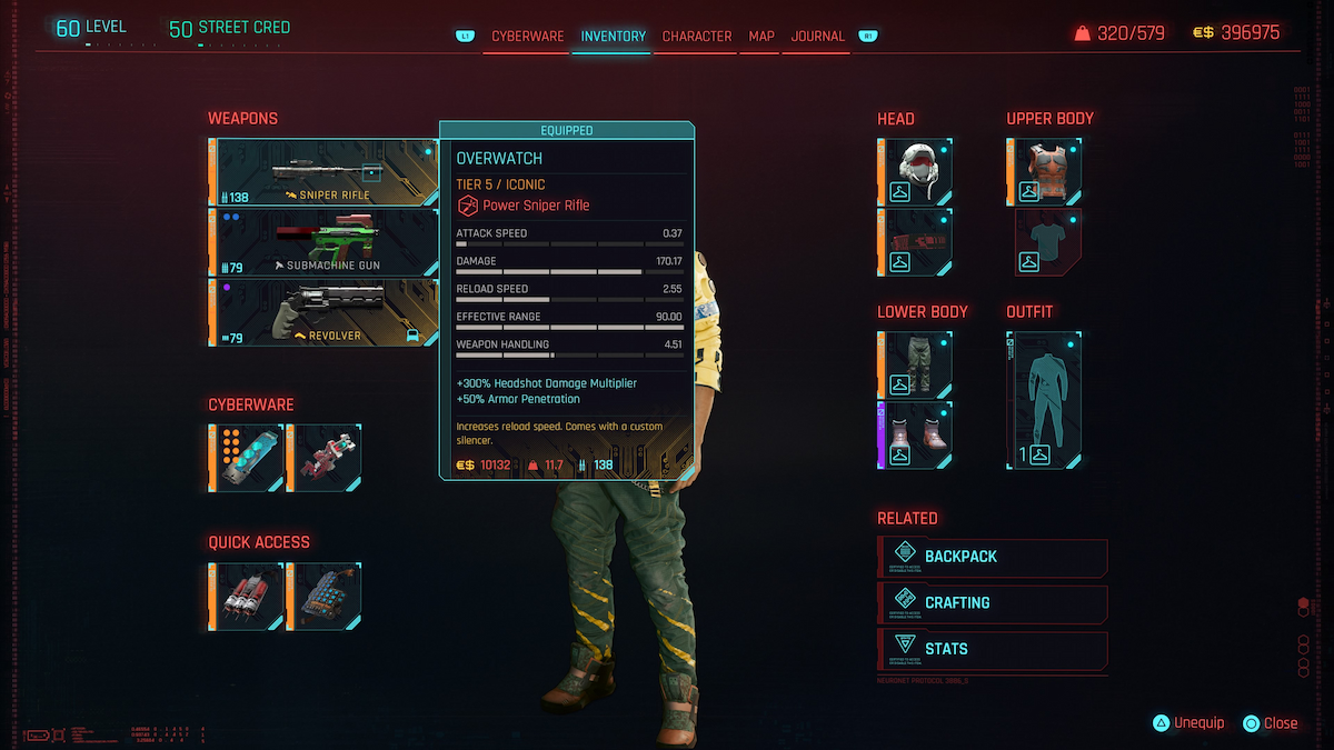 Best Stealth Sniper Build In Cyberpunk 2077 2 0   Cyberpunk 2077 20231009221409 