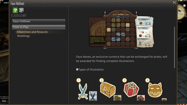 Faux Hollows rules in Final Fantasy 14