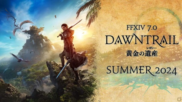 Final Fantasy XIV Dawntrail key art reveal from London Fan Fest