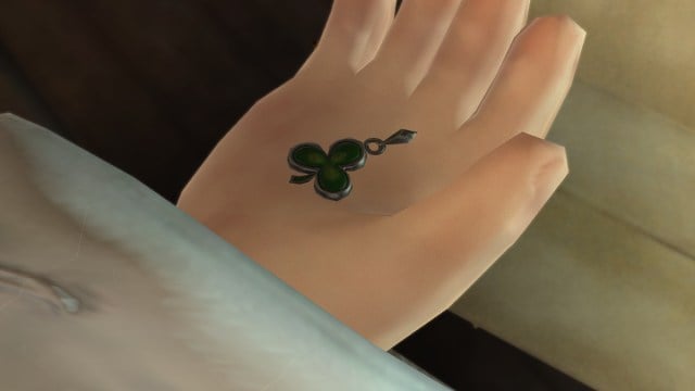 Green clover pendant in Final Fantasy 14 Growing Light