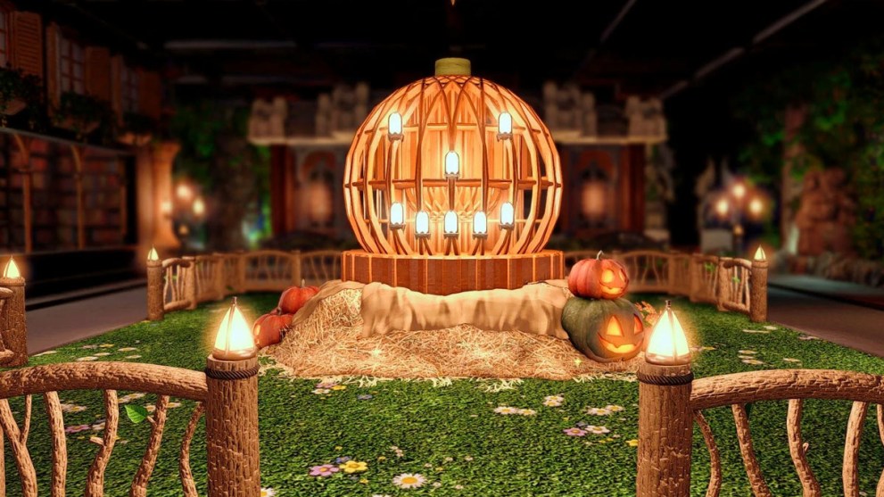 Halloweentown player house by Figbrook in Final Fantasy 14
