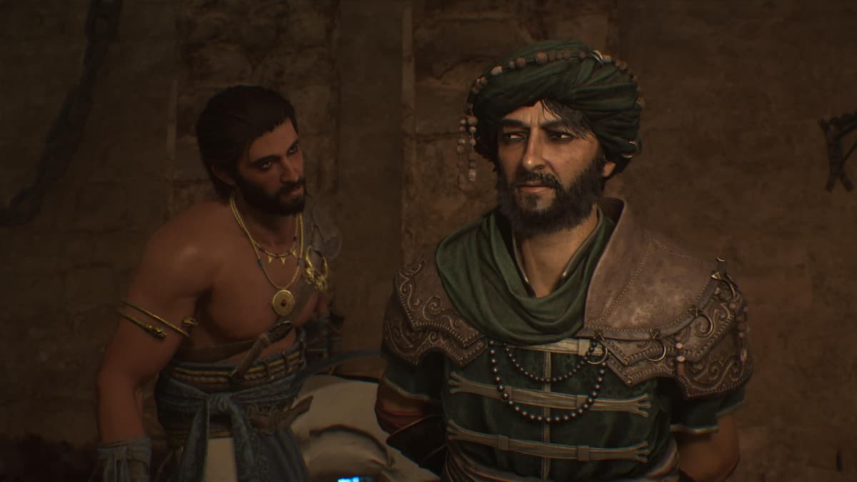 Ali and Basim in Assassin's Creed Mirage