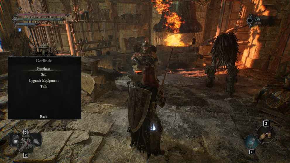 How to unlock upgrading weapons and shields in Lords of the Fallen