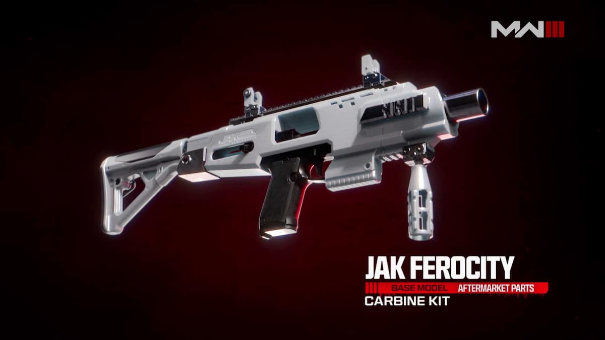 Jak Ferocity Gun in Modern Warfare 3