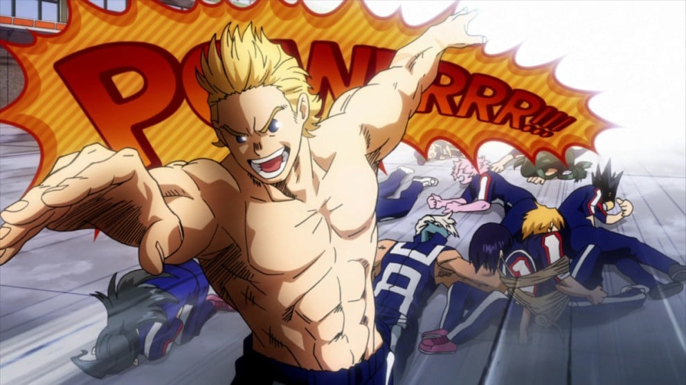 Mirio Defeating Class 1-A With Permeation Ability in Shie Hassaikai Arc