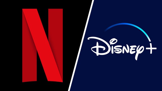 Netflix and Disney Plus logos
