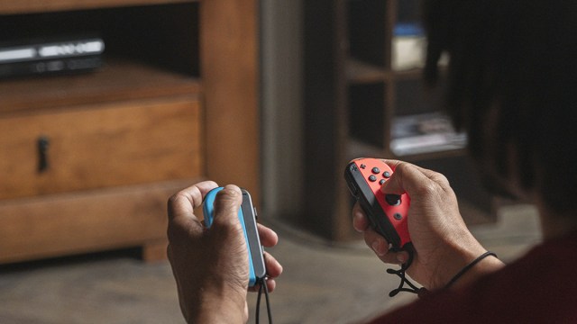 Nintendo Switch Joy Cons promo shot