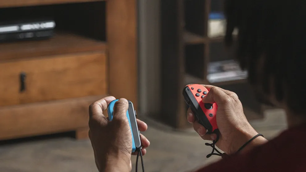 Nintendo Switch Joy Cons promo shot