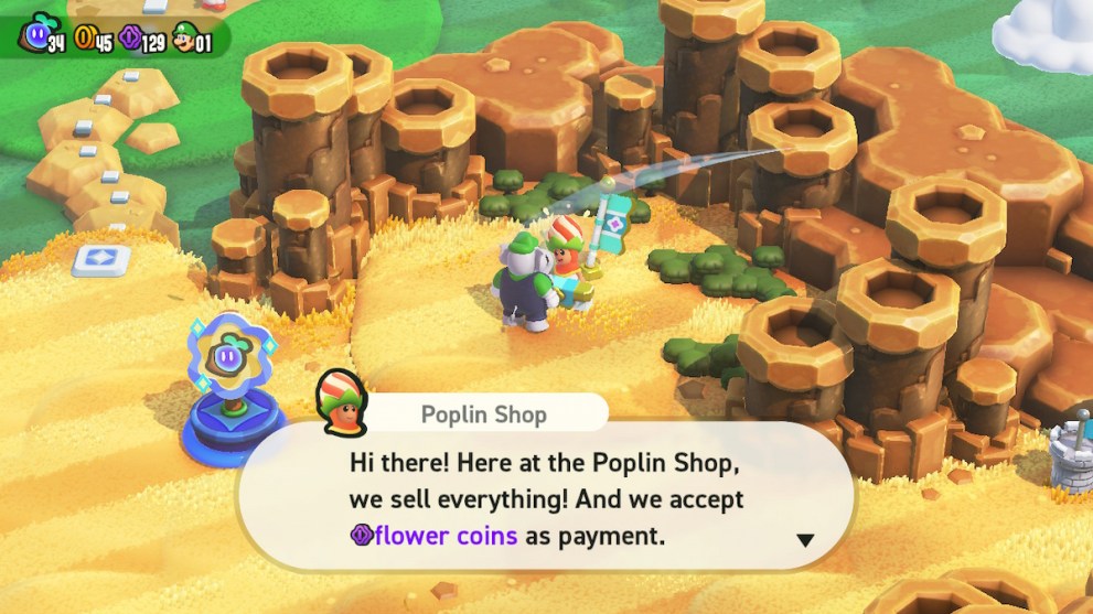 first shop in mario wonder