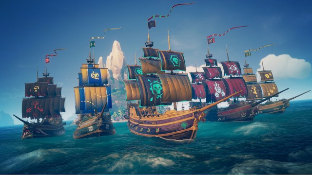 Sea of Thieves armada, multiplayer