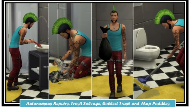 Automatic Repairs Sims 4 Mod