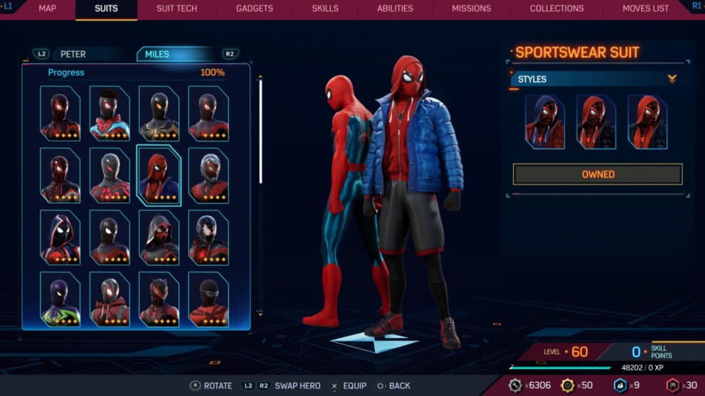 How to Unlock All Suits in Spider-Man 2