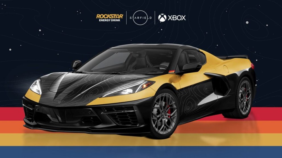 Starfield-inspired 2023 Corvette Stingray prize in Rockstar promotion