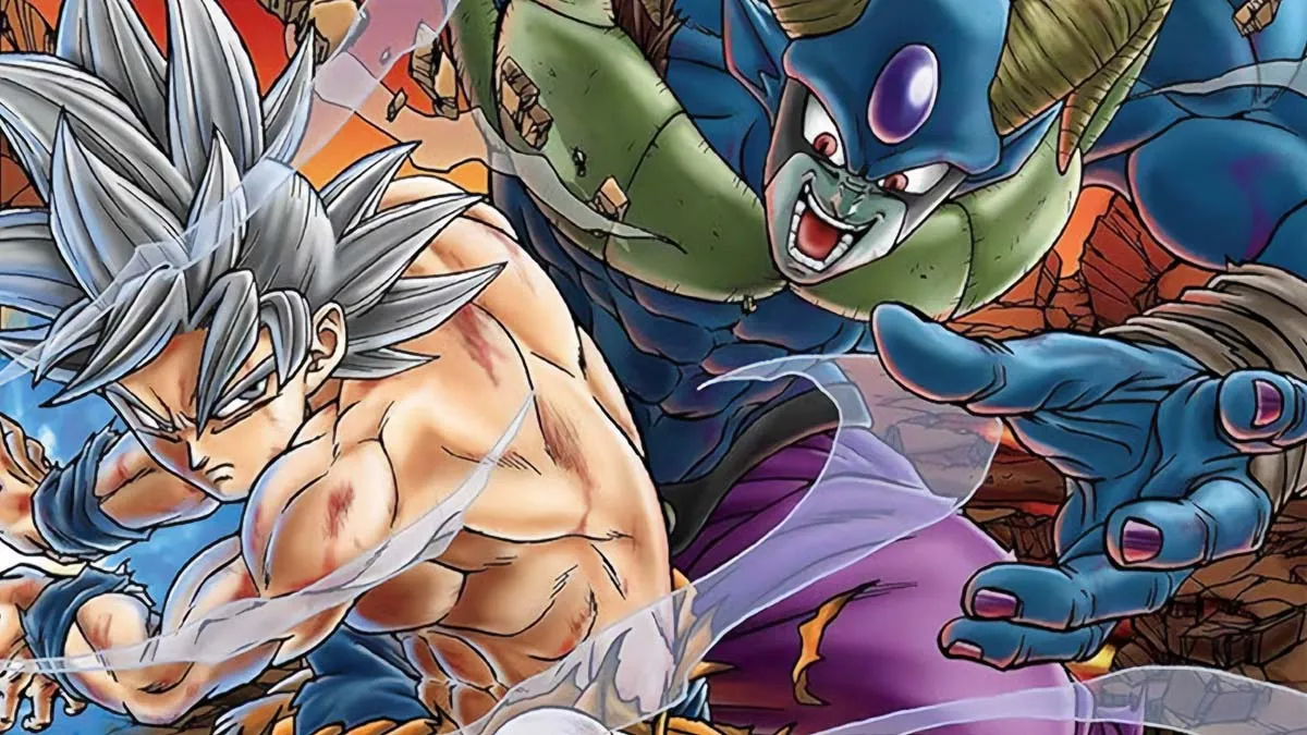 Ultra Instinct Goku and Moro from Dragon Ball Super Manga