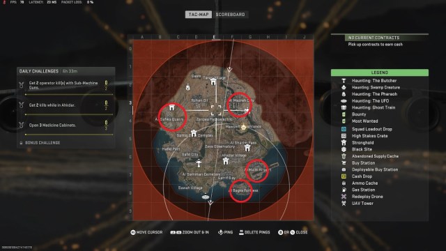 Warzone 2 Haunting Tac Map Evil Spirits Location