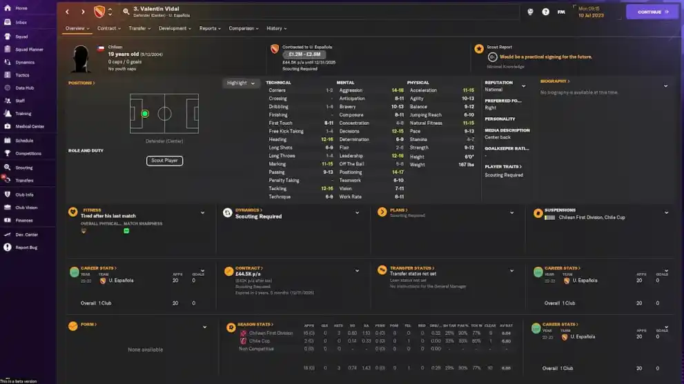Scouting Best Wonderkids in Football Manager 2024
