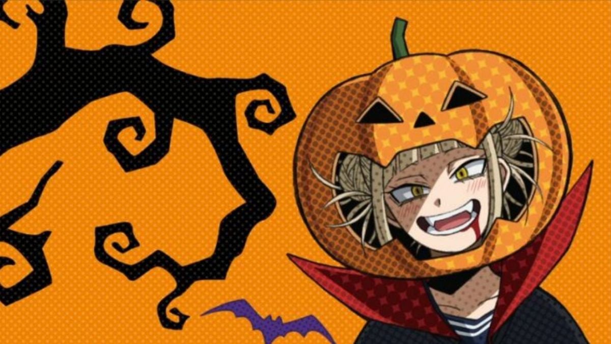 Himiko Toga in My Hero Academia official Halloween artwork 2021