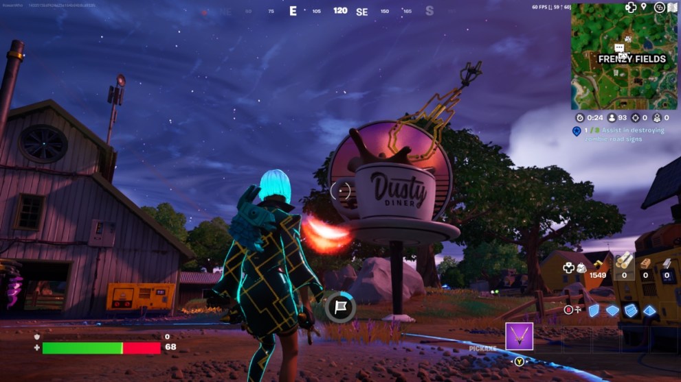 dusty divot cafe fortnite chapter 1 old map