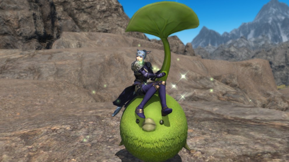 Final Fantasy 14 what are gold saucer mounts