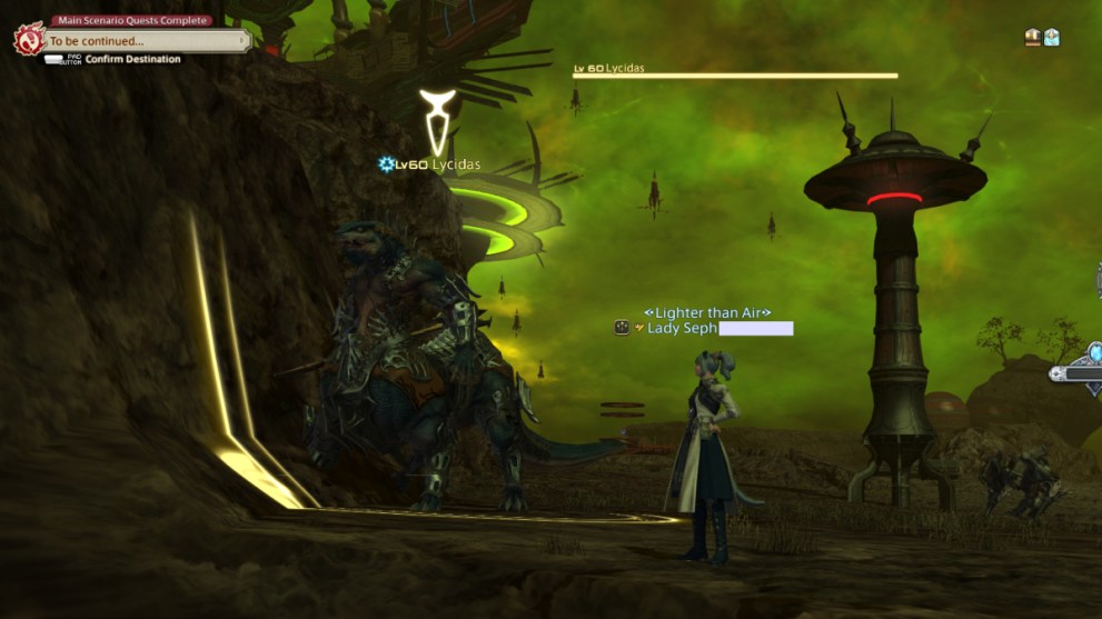 Final Fantasy 14 where to find Lycidas