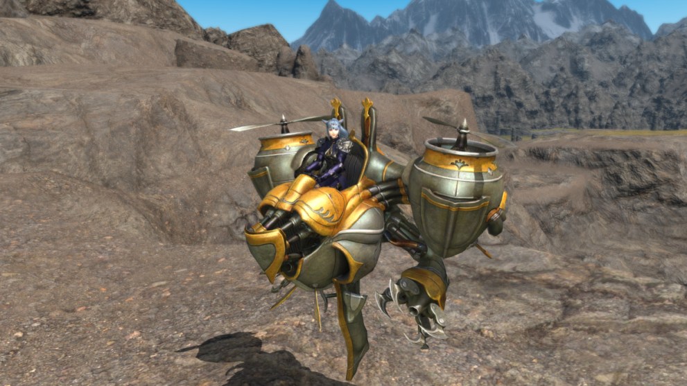 Final Fantasy 14 what is the magitek sky armor mount