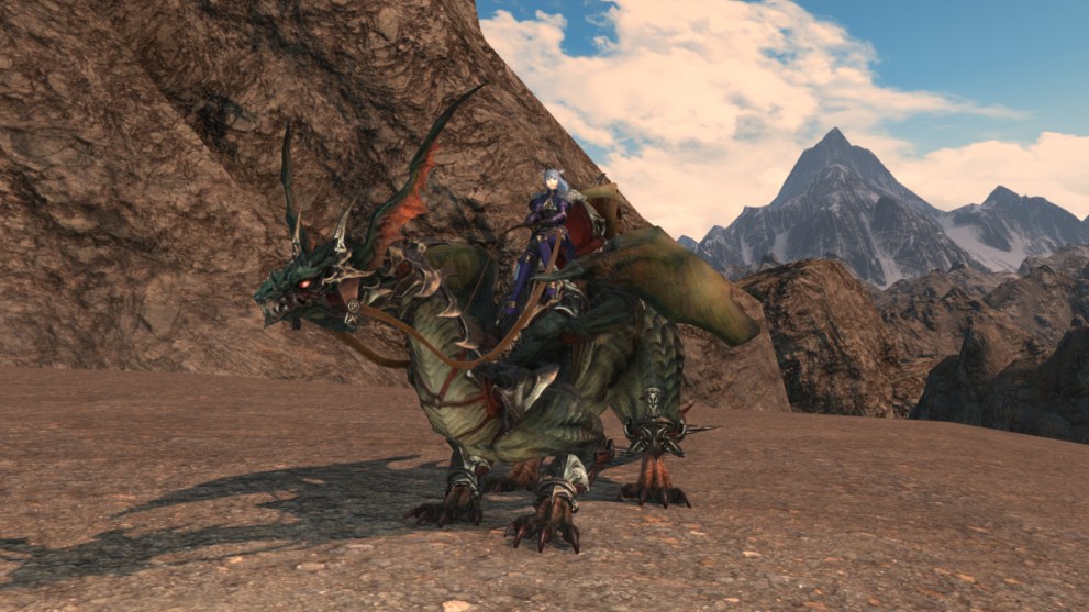 Final Fantasy 14 what are main scenario quest mounts