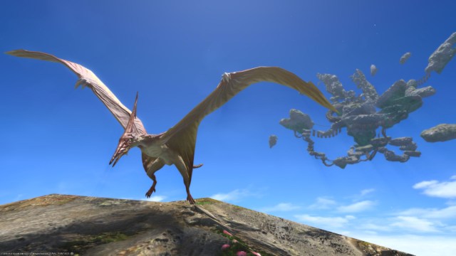 Final Fantasy 14 what is the Pteranodon mount