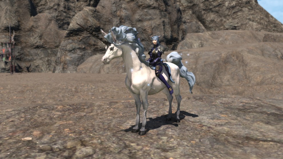 Final Fantasy 14 what is the Unicorn mount