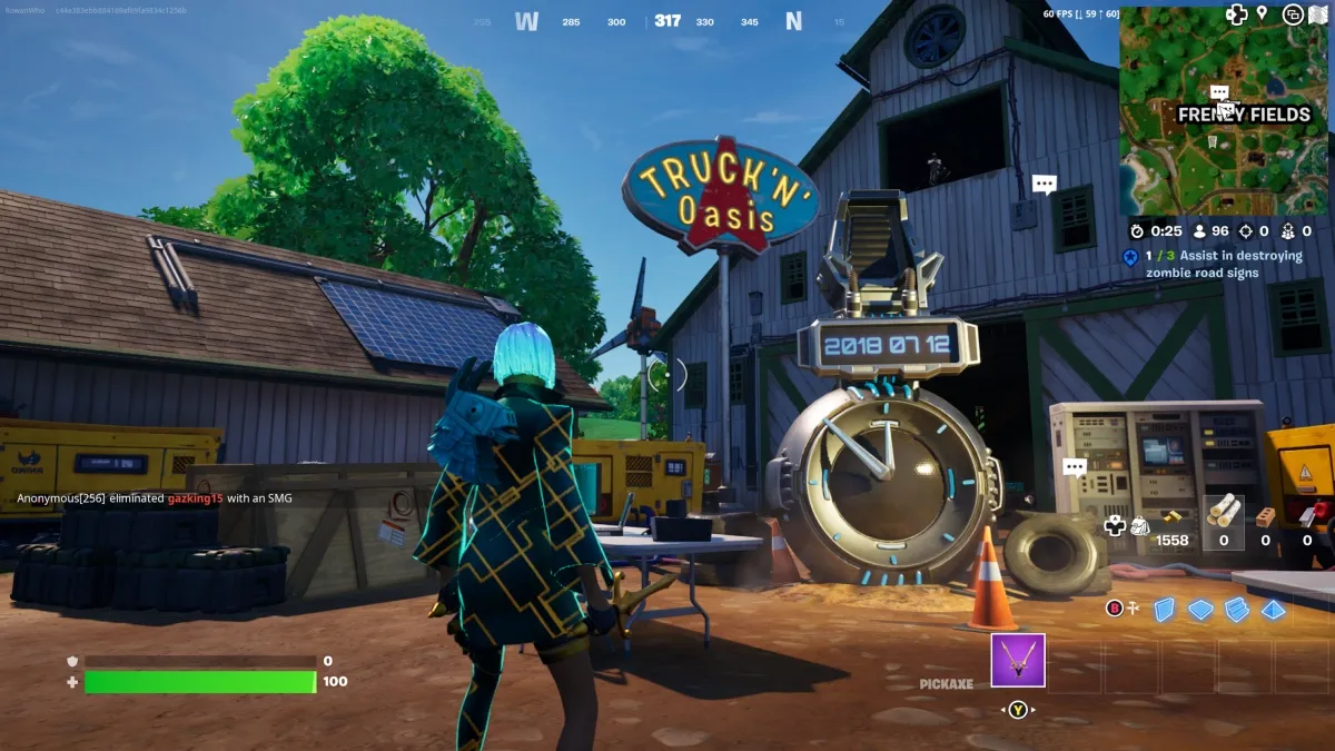 fortnite map changes time machine teasers