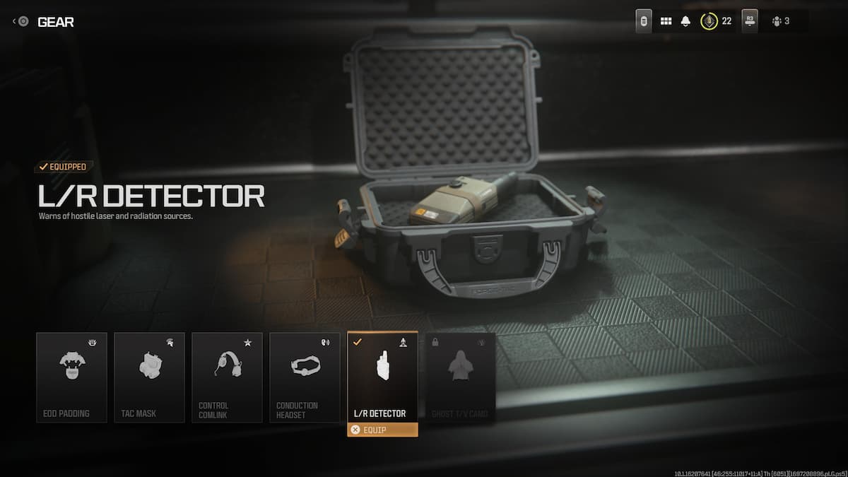 L/R Detector Perk in Modern Warfare 3